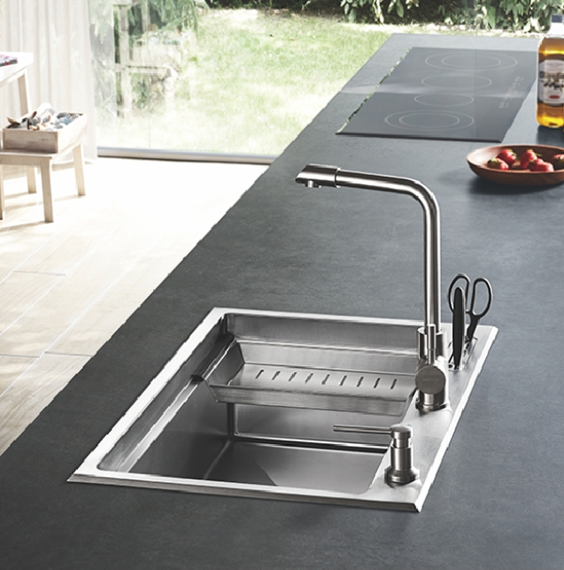 single bowl sink