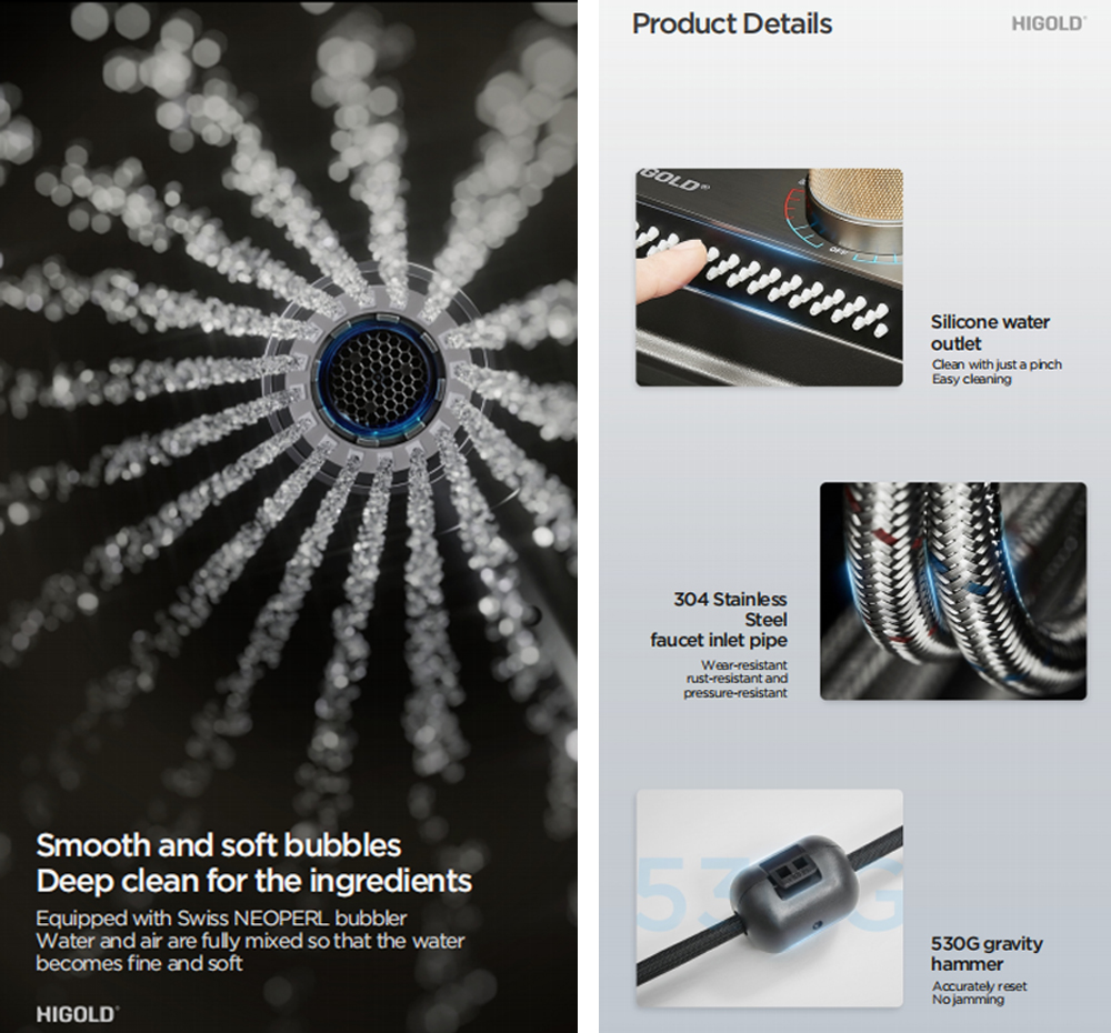 stainless steel faucet