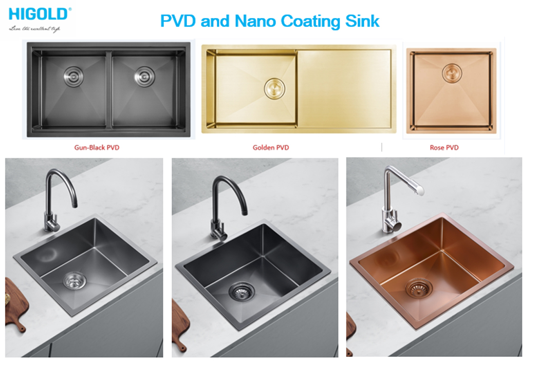 kitchen sink with drain board
