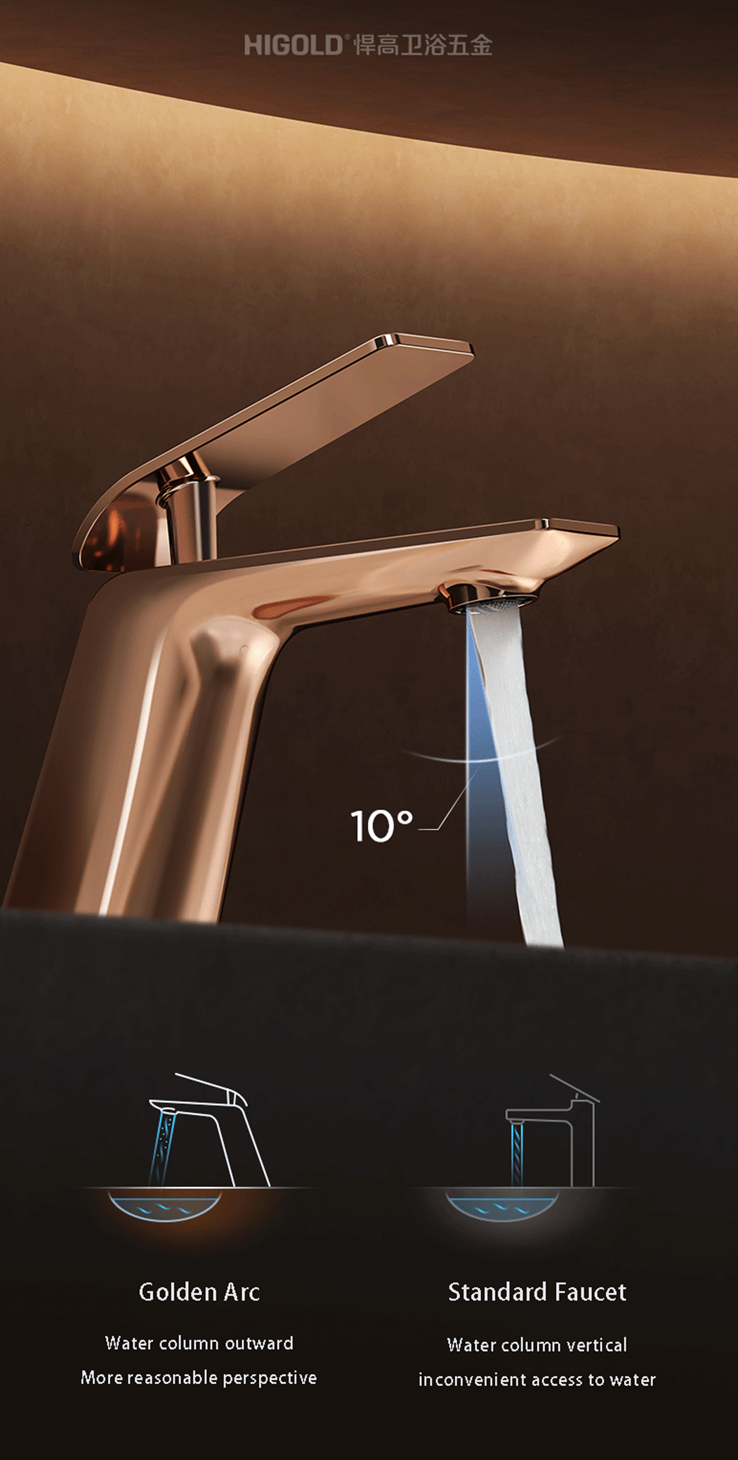 hot and cold sill faucet