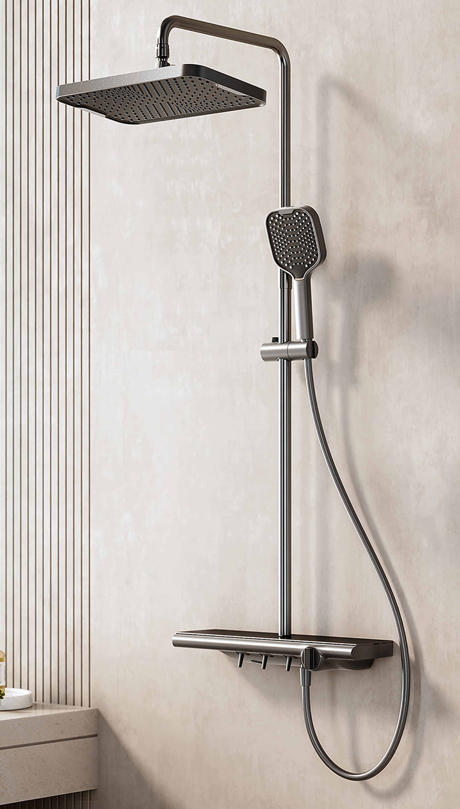 3 function shower set