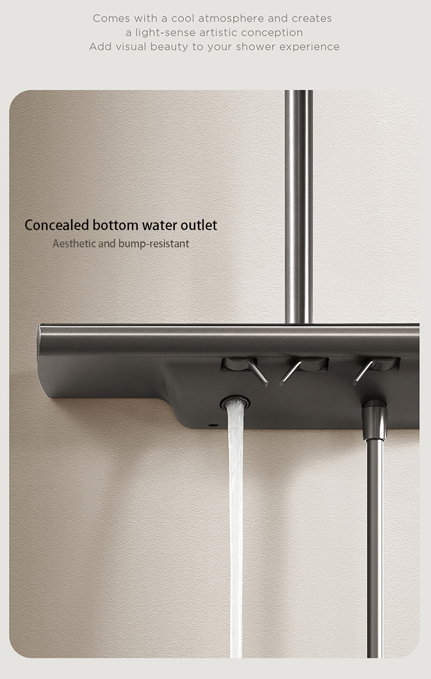 3 function shower set