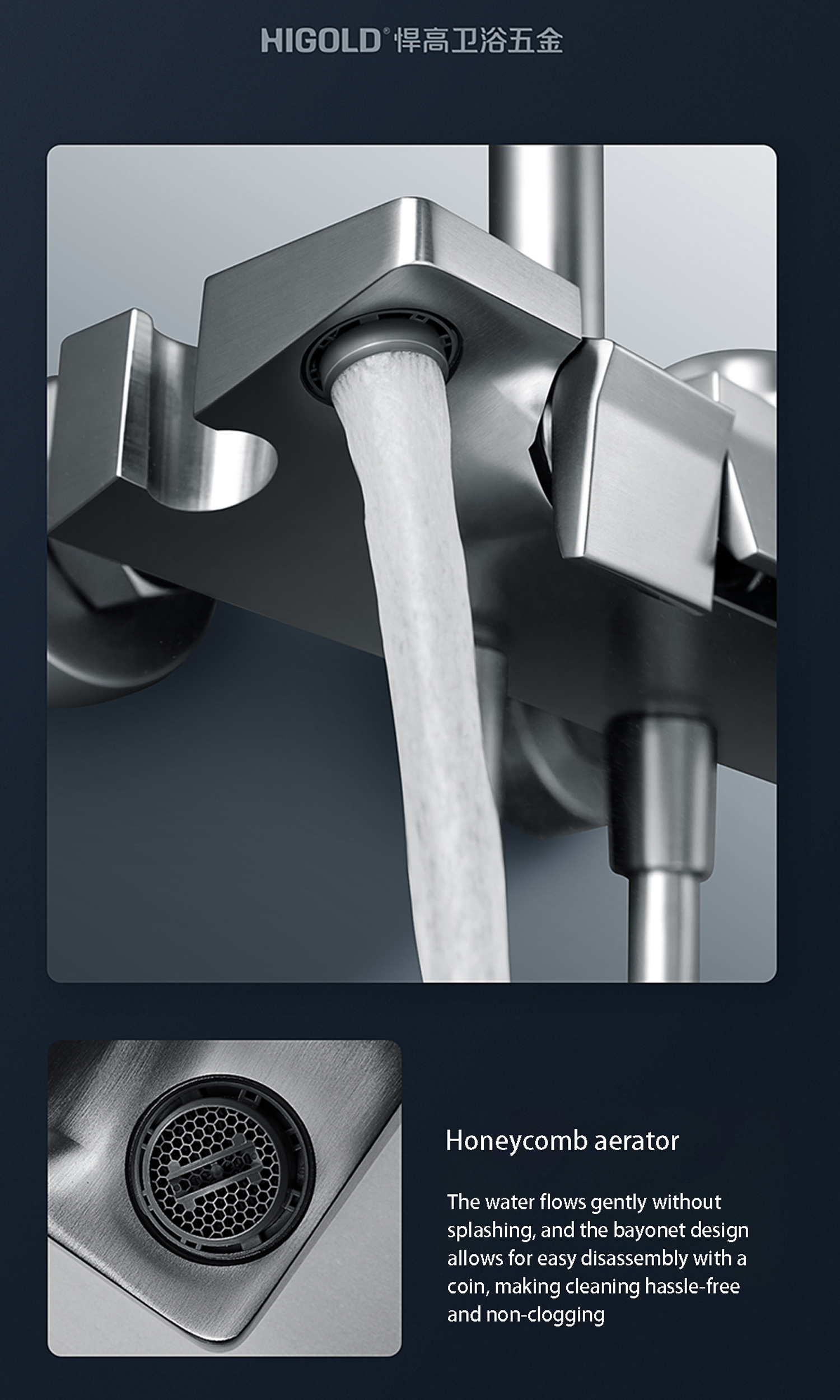 thermostatic shower kit