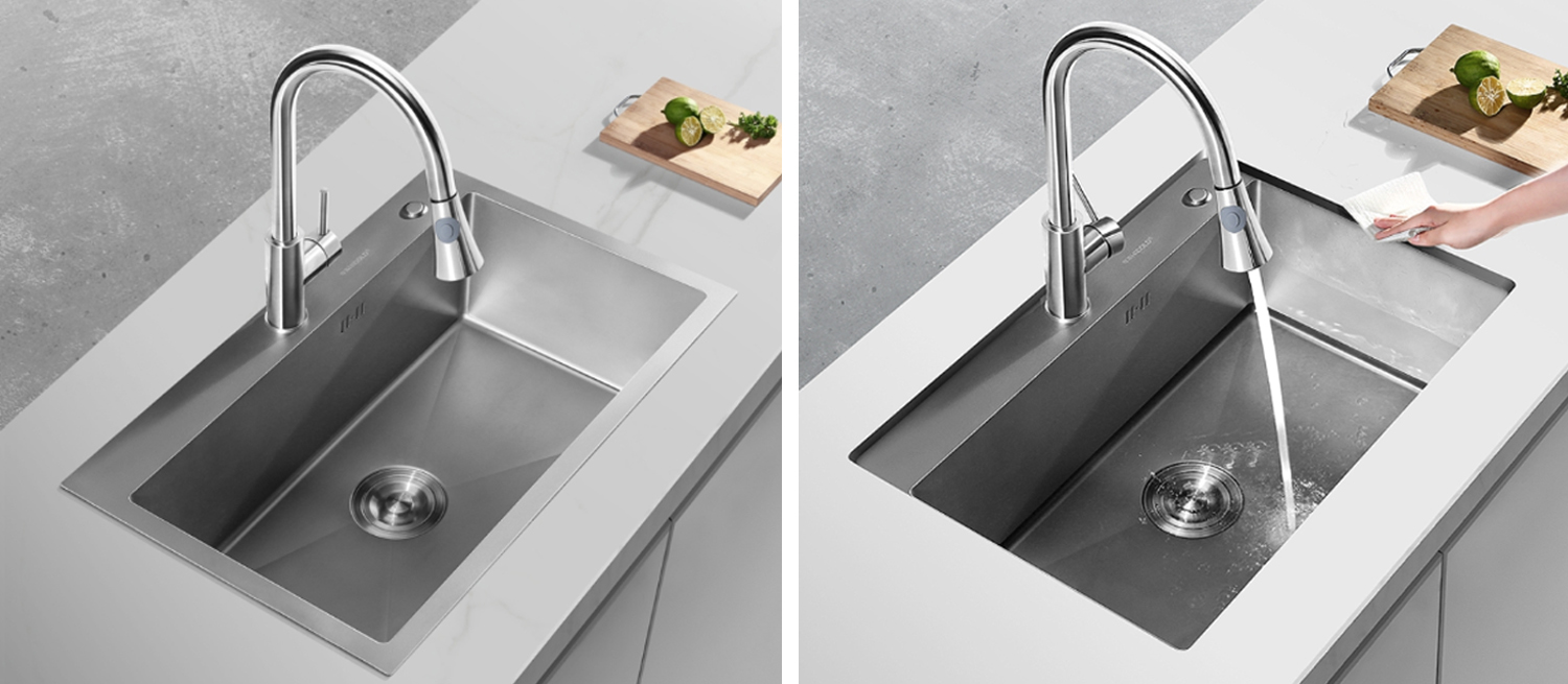 stainless steel sinks