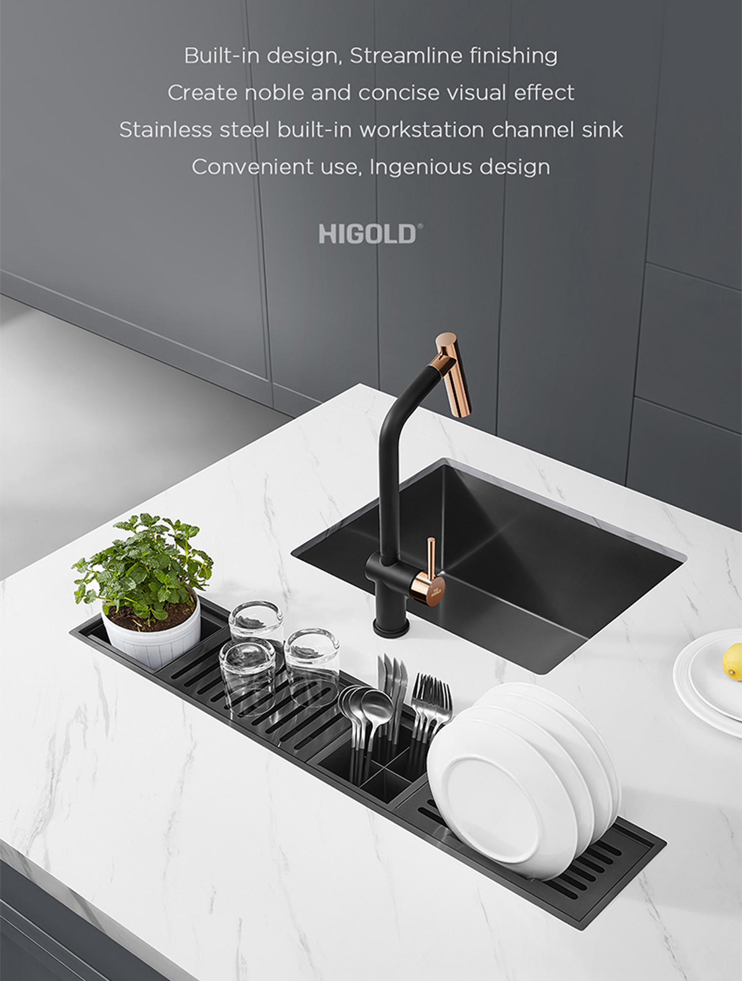 stainless steel handmade sink