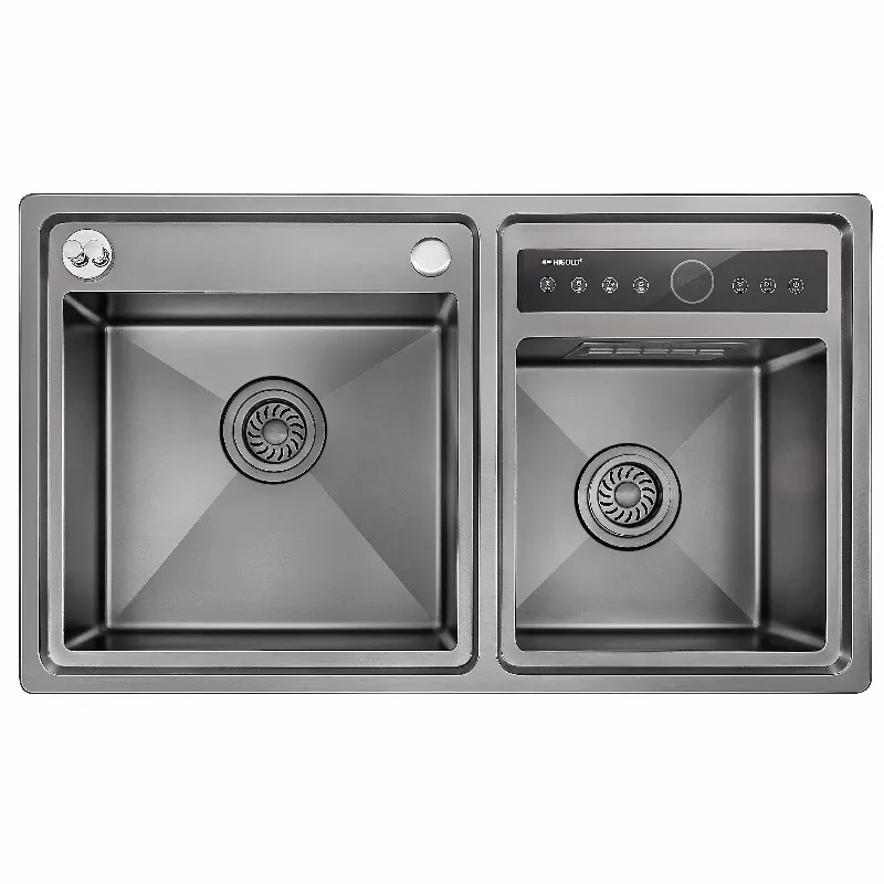 double bowl kitchen sink