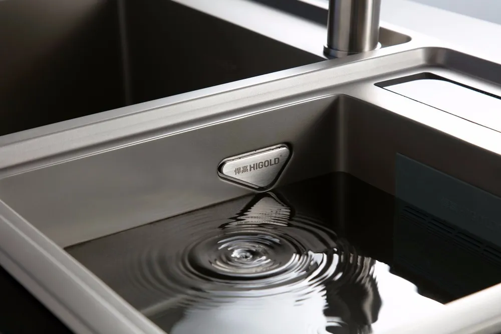 double bowl kitchen sink