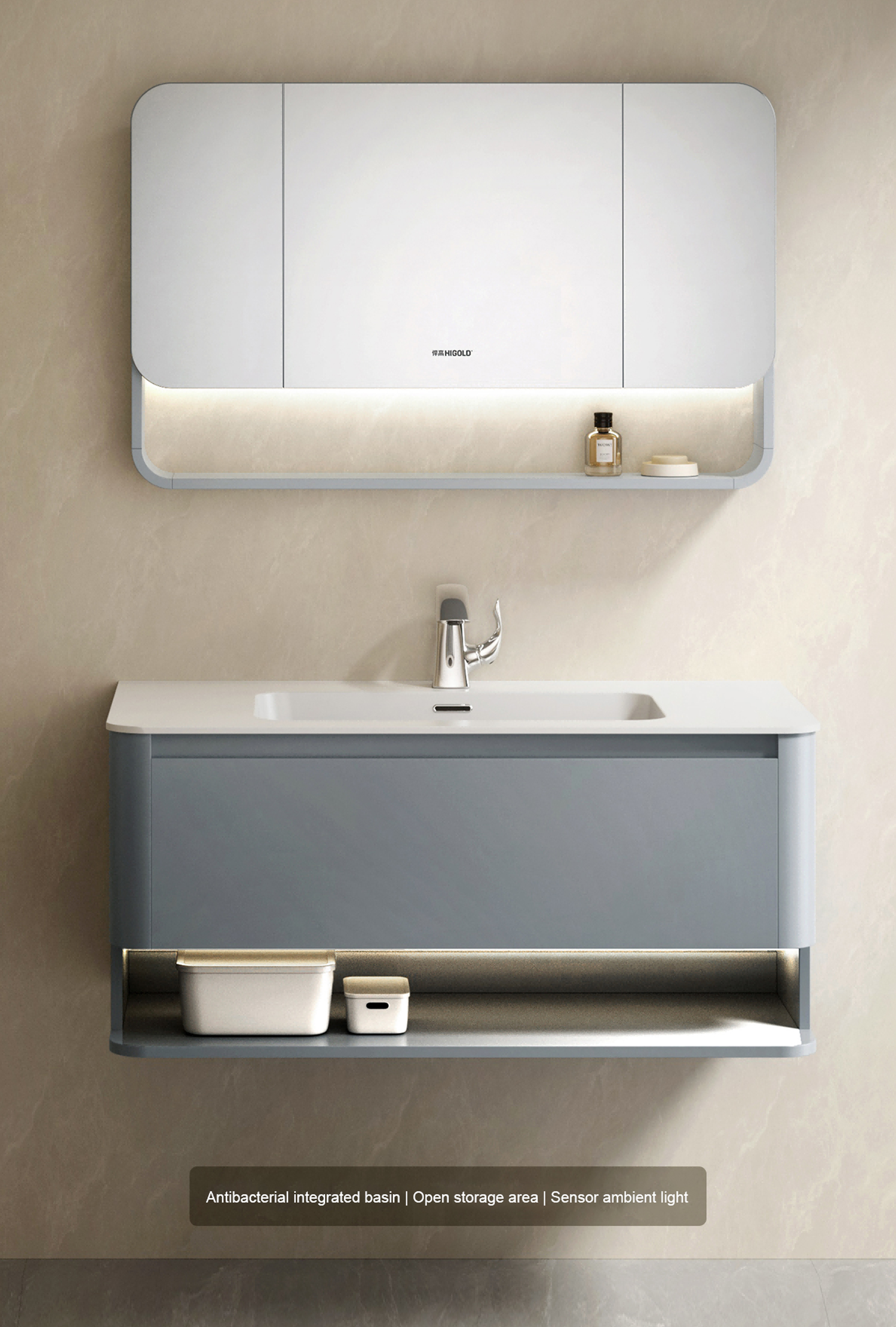 bathroom cabinet set