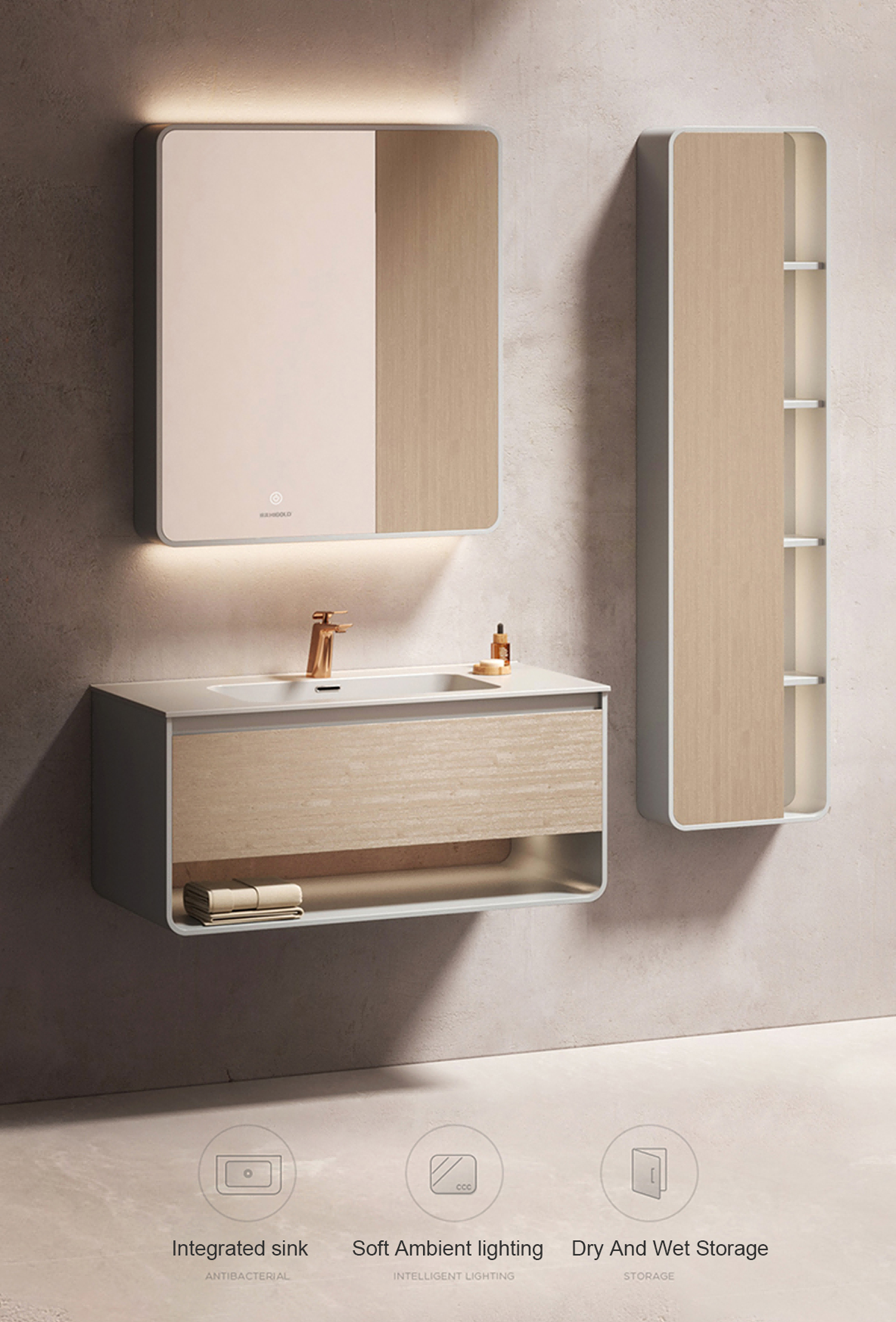 bathroom vanity with led lights