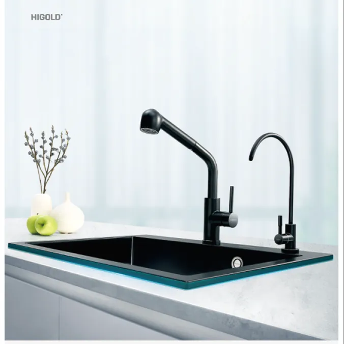 composite quartz sink