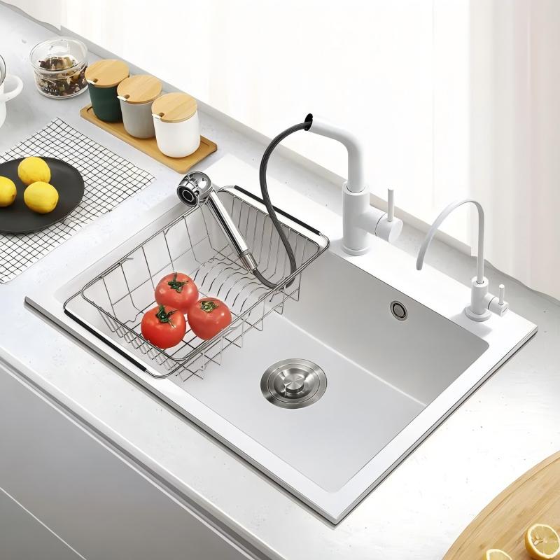composite quartz sink