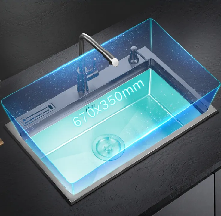 stainless steel sink