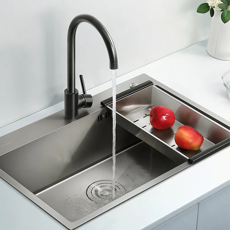 black kitchen faucet