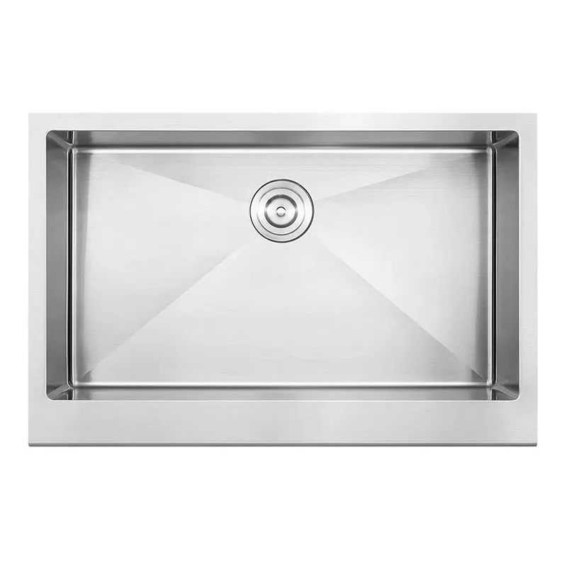 Was ist eine Spüle aus gebürstetem Edelstahl?