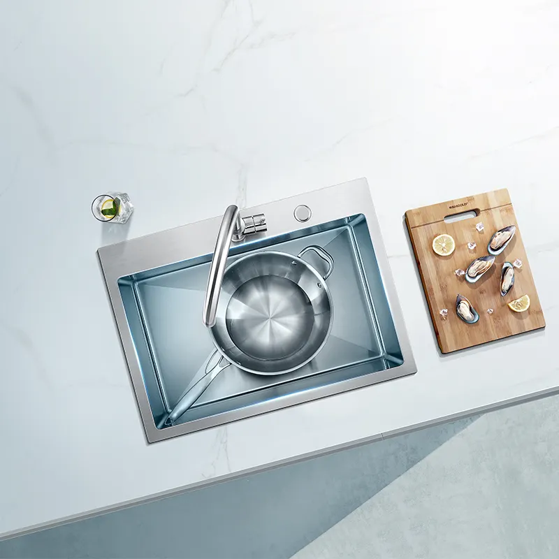 Handmade Stainless Steel Kitchen Sink