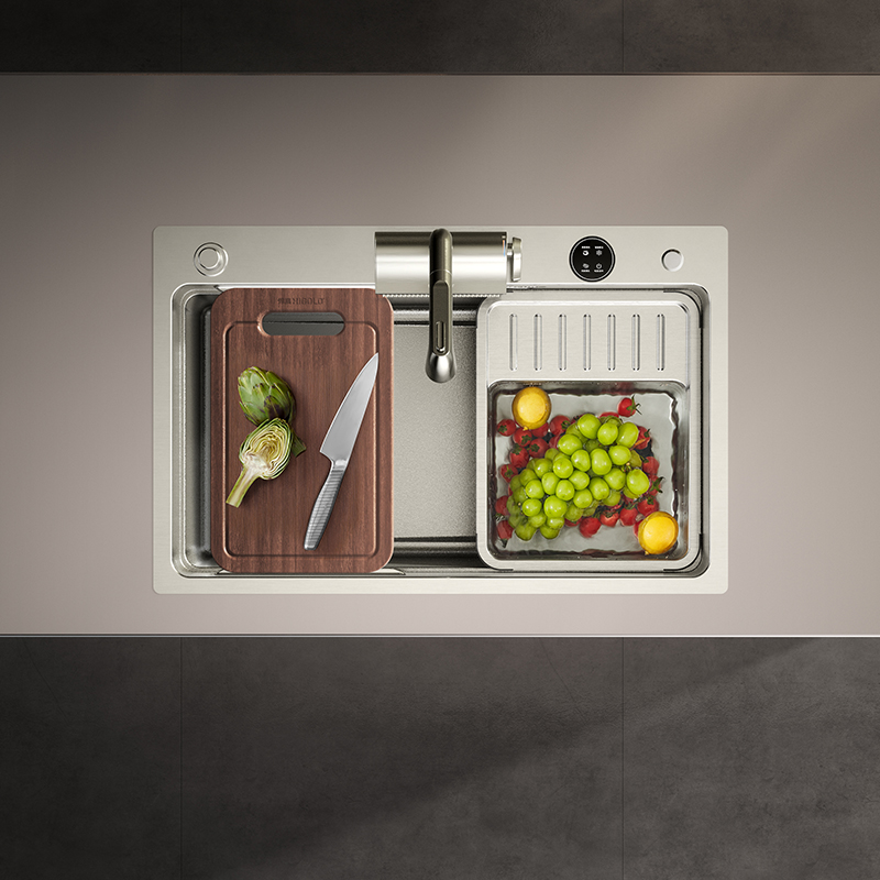 حوض غسيل ذكي سي بي 2.0 خفيف الوزن مع خاصية إذابة الثلج