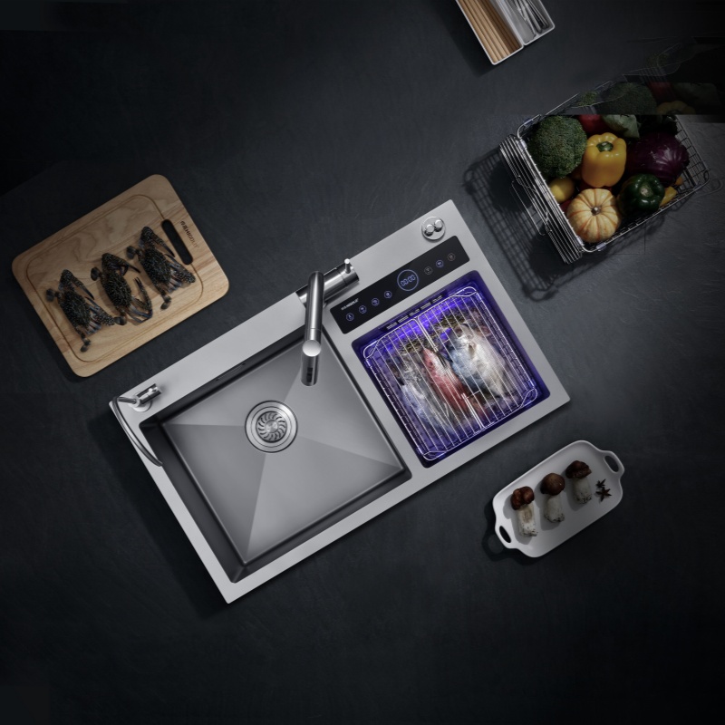 Интеллектуальная очистная раковина ручной работы SUS304