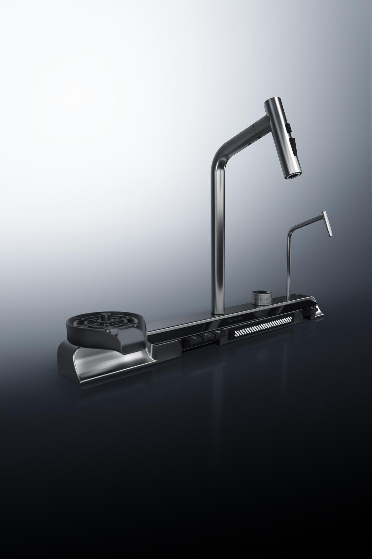 Integrated Kitchen Faucet