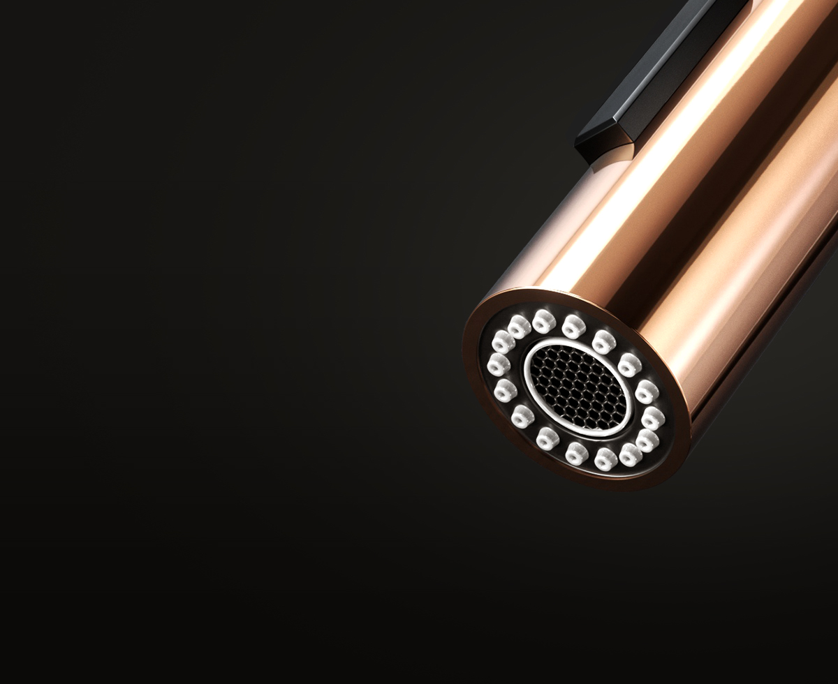 pull out kitchen taps