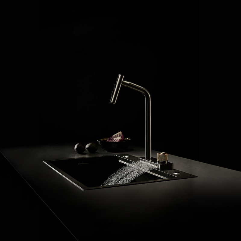 pull out kitchen taps
