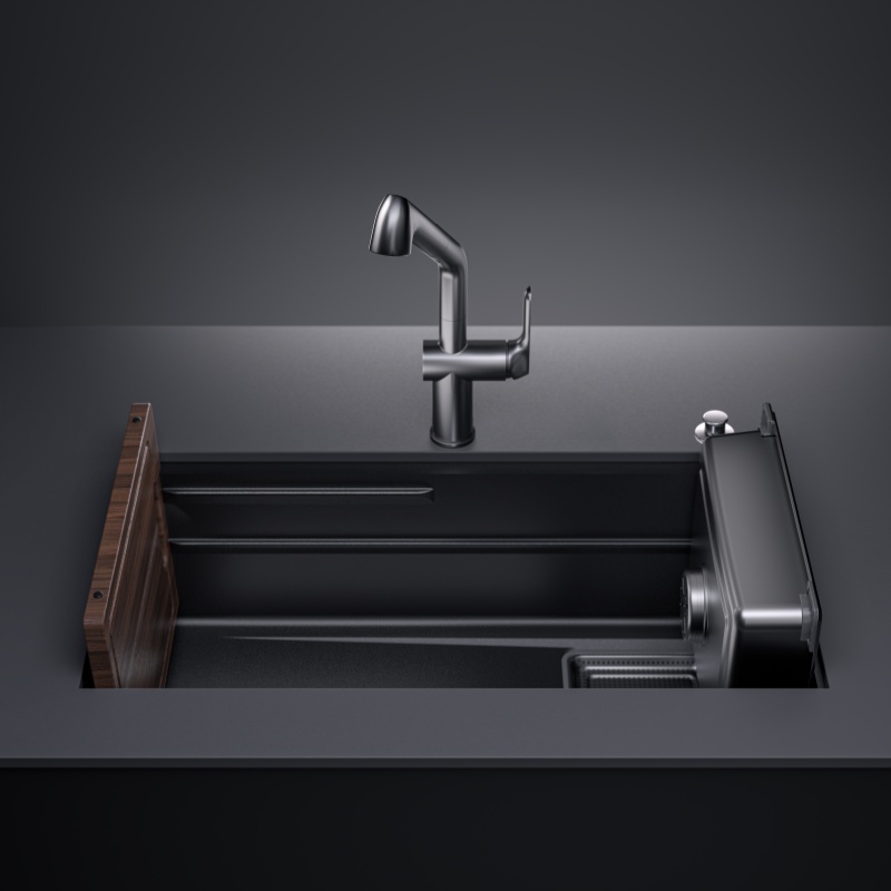 stainless steel sink