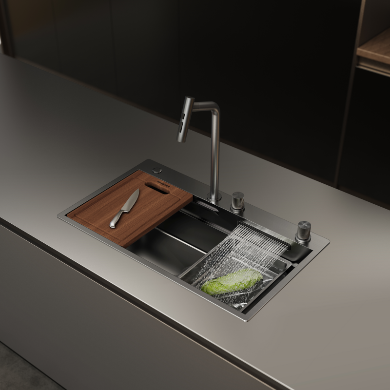 stainless steel handmade sinks