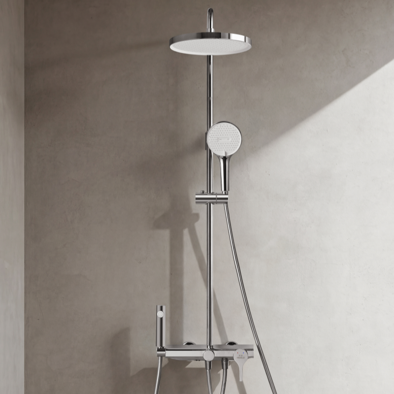 AS25 4‑Function Knob Shower Set