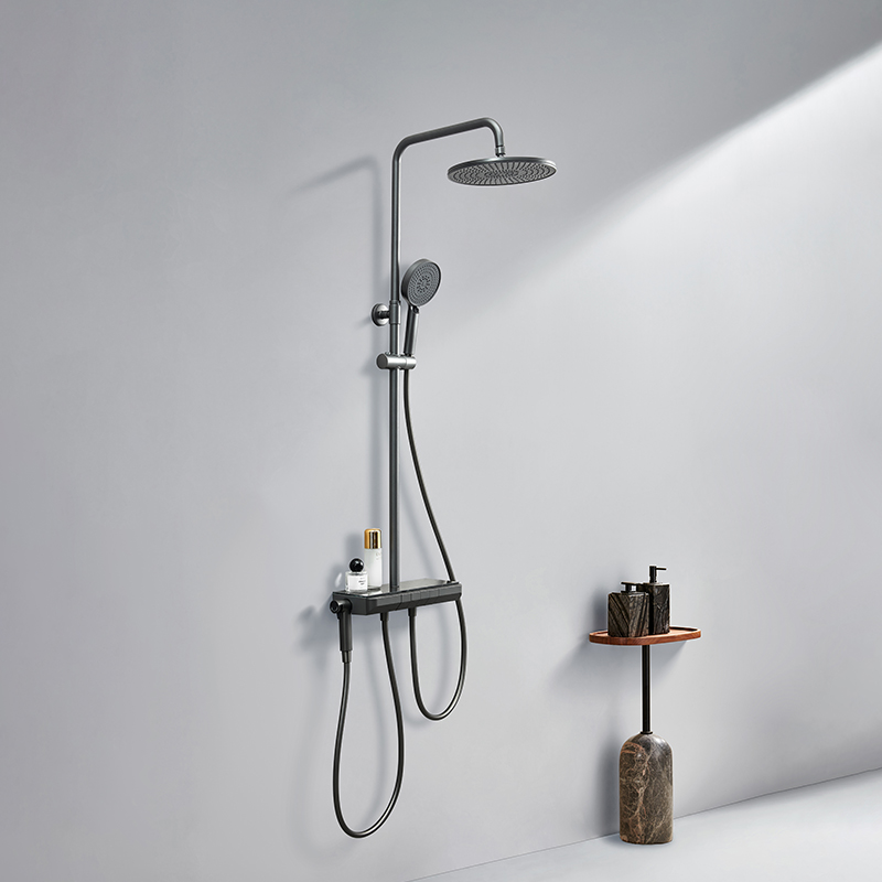 AS12 Series 4-Function Push-Button Shower Set