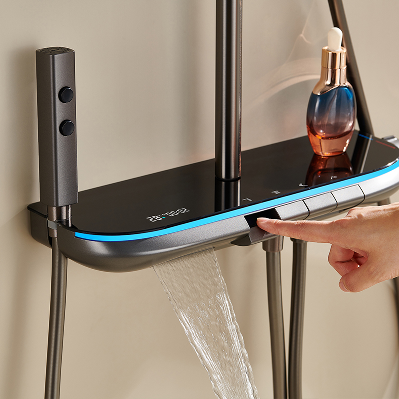 Shower Set with Digital Display