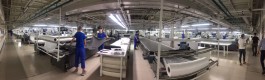 CNC ملٹی لیئرز خواتین کے جوتے چمڑے کی کٹنگ مشین