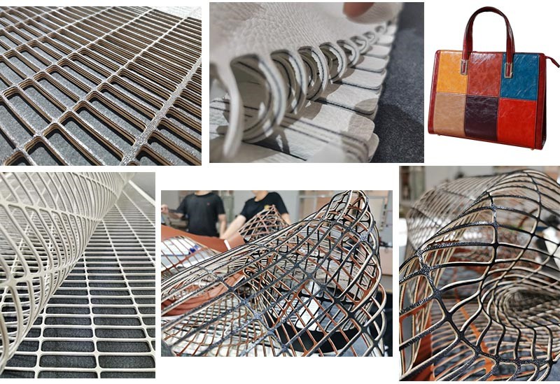 Máquina cortadora de bolsos con cámara CCD