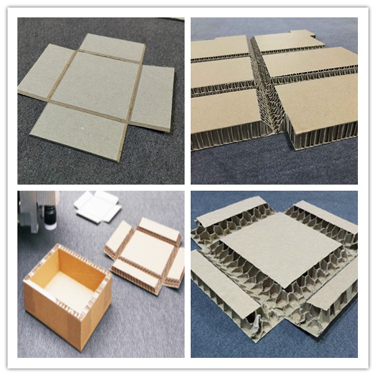 Máquina cortadora de muestra de caja de cartón corrugado