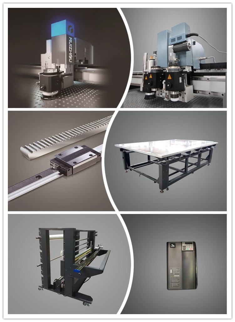 Máquina cortadora de cuchillas para juntas flexibles de juntas de silicona CNC Ruizhou