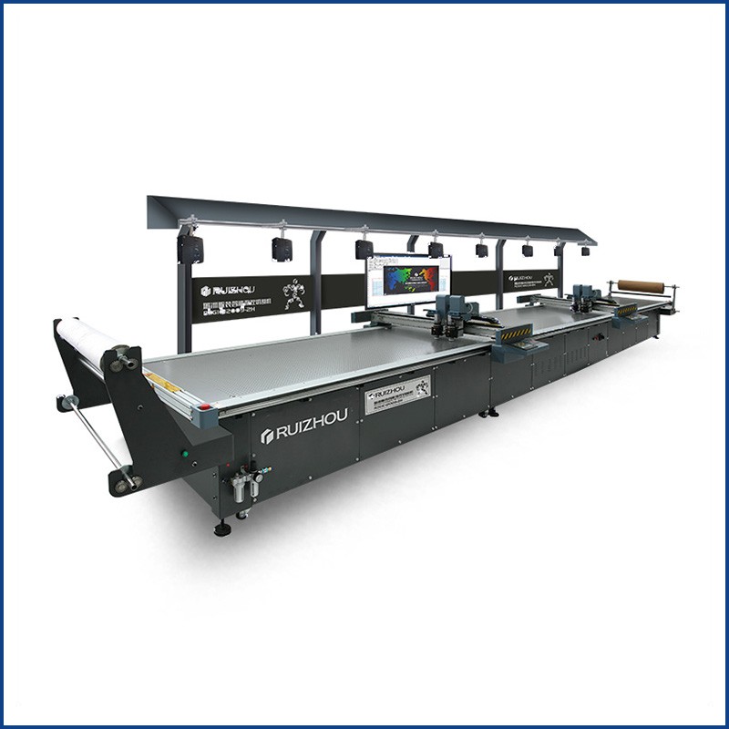 Automatic CCD Camera Multi Layers Suit Cutting Machine