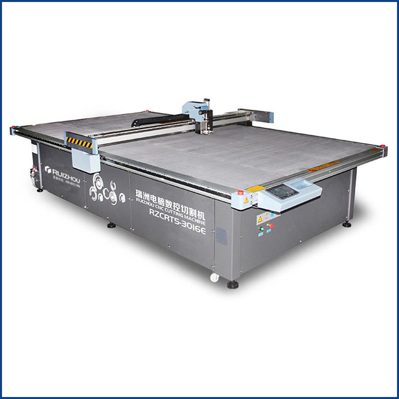 Máquina CNC plotadora de corte e vinco para caixas de papelão ondulado