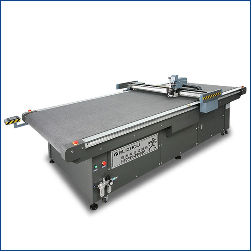 Plotter de corte digital de cartón corrugado de cartón blanco