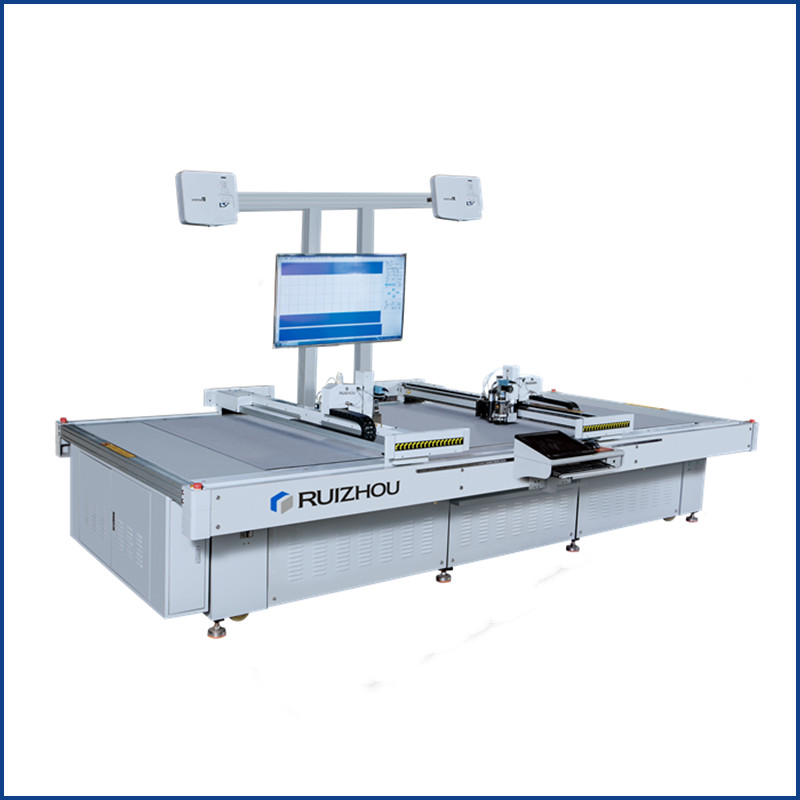Máquina de corte CNC de hoja de precio de fábrica para cuero sintético y cuero genuino