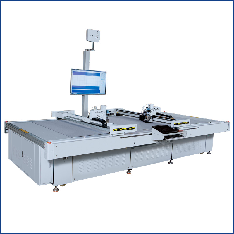 China Factory Echt- und Kunstleder-Schneidemaschine mit CE-Zertifizierung