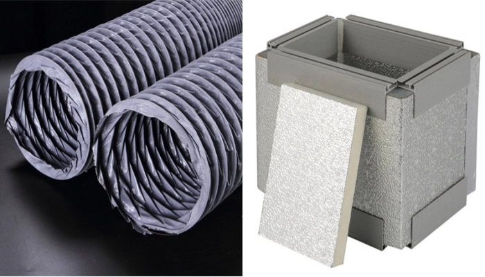 تطبيق قطع المواد العازلة للحرارة