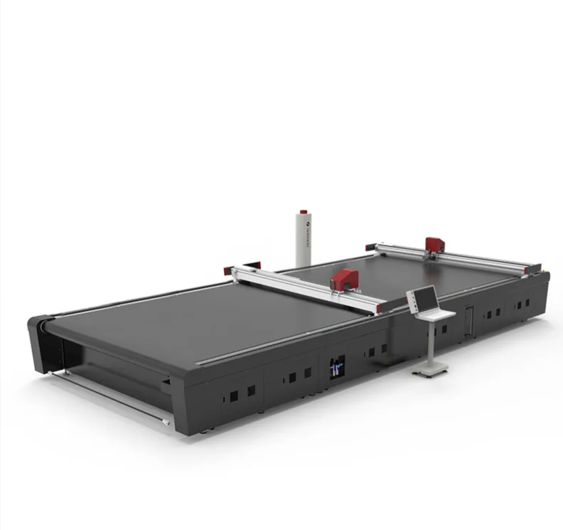 automatic leather cutting machine
