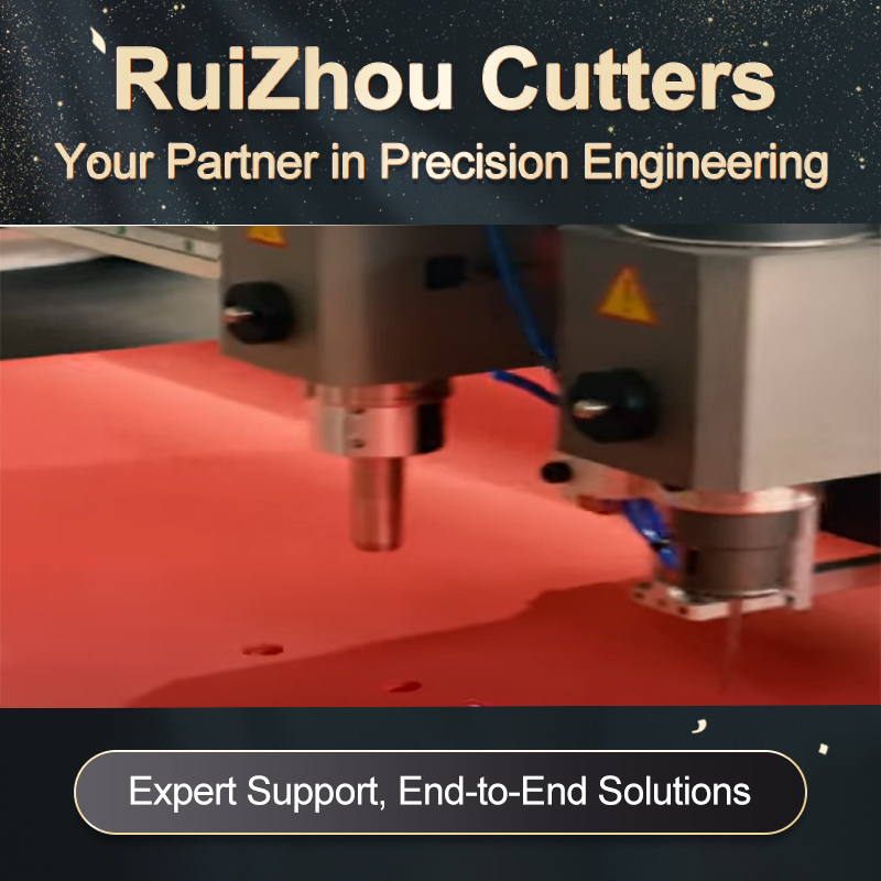 Ruizhou CNC وائبریٹنگ نائف 20 ملی میٹر ایوا اور کمپوزٹس سے نمٹتا ہے۔