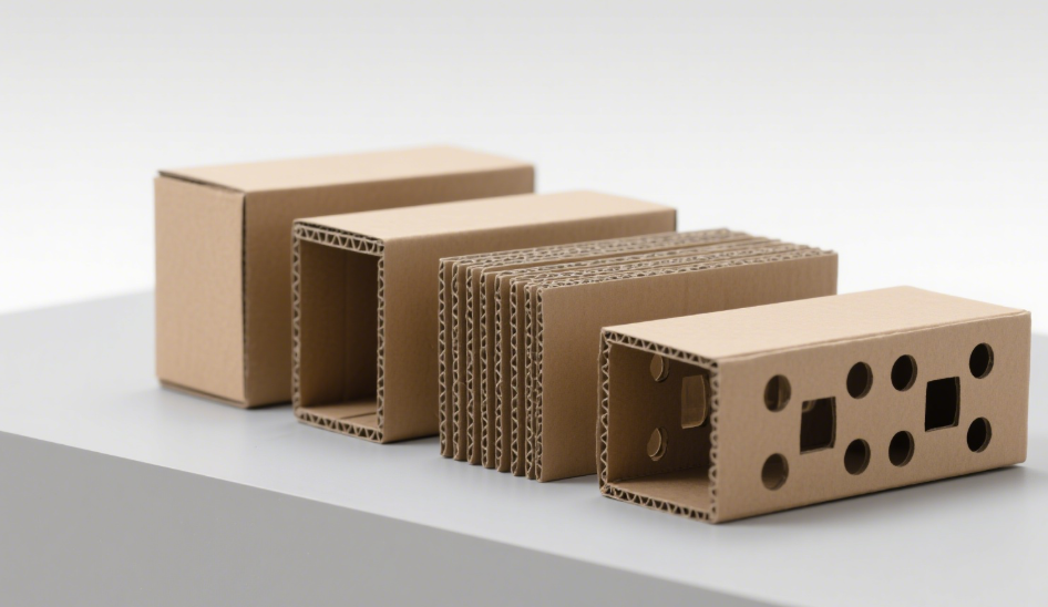 cardboard box die cutting machine