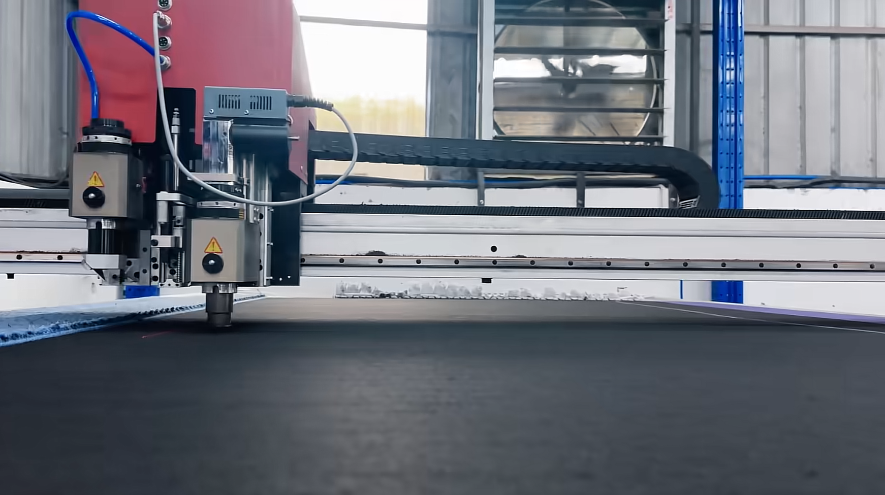 acoustic foam cutting machine
