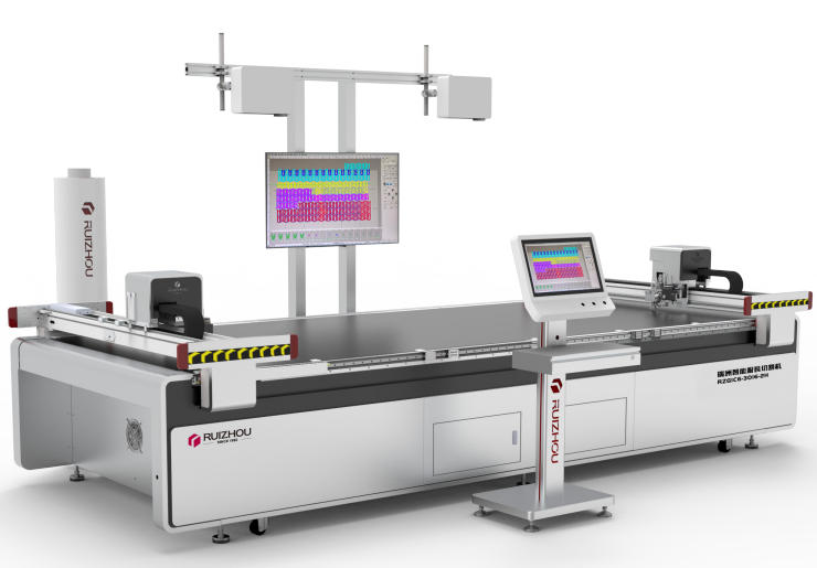 automatic leather cutting machine
