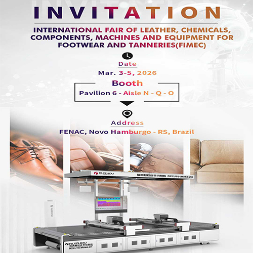 FIMEC 2026 브라질에서 고정밀 CNC 슈 커팅 솔루션을 만나보세요