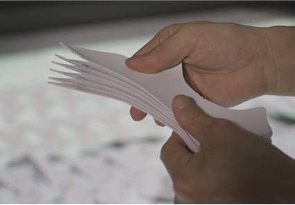 projection cutting machine