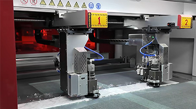 PU multi-layer cutting machine