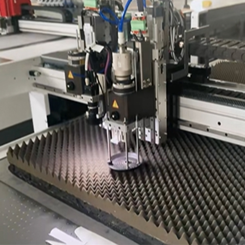 Industrial Acoustic Foam Cutting Machine for Soundproof Material Manufacturers