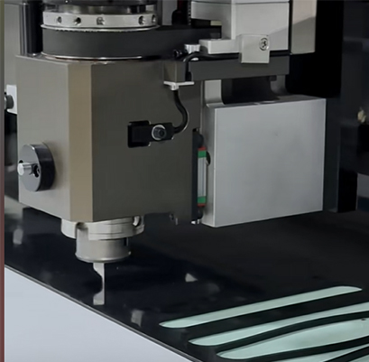 rubber material cutting machine