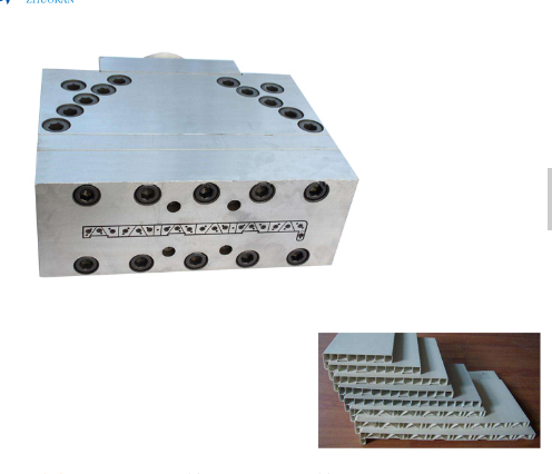 PVC exterior cladding extrusion die